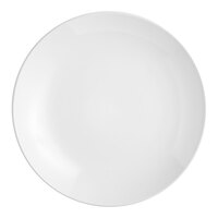 Acopa 8" Round Bright White Coupe Stoneware Plate - 6/Pack