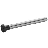 Arcoroc by Chris Adams CAP09 Mix Collection 9 1/2" Stainless Steel Muddler with Tenderizer Head by Arc Cardinal