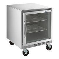 Beverage-Air UCR24AHC-25 24" Glass Door Undercounter Refrigerator